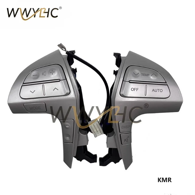 

Подходит для Toyota 06-14 шестого поколения Camry, аксессуары для кнопок на рулевом колесе