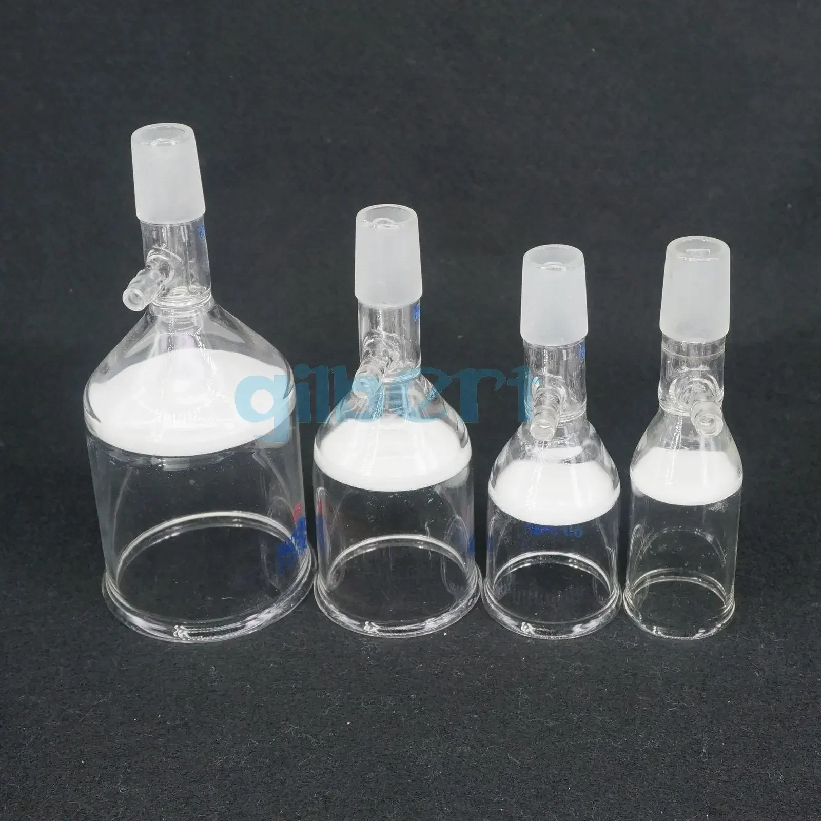 40ml 50ml 60ml Joint 24/29 Borosilicate Glass Filter Funnel Sand Core Coarse 2-4 4-7 16-30 30-50 50-70 Micron Lab