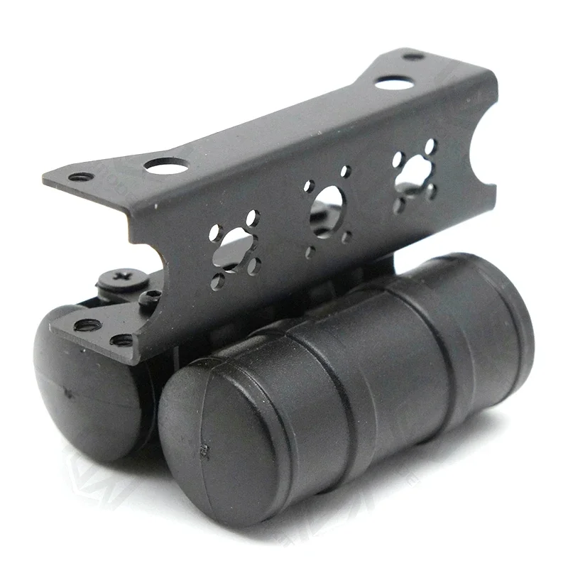 Simulation Black Gas Tank for 1/14 Tamiya RC Truck Trailer Tipper MAN F2000 diy Parts Toys