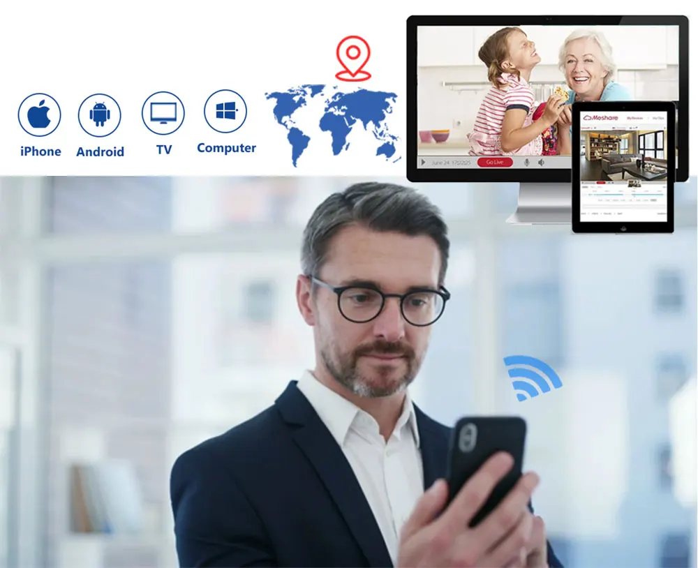 Wistino 4k sistema de cámaras de seguridad interior 8MP Poe cámara Ip detección de movimiento Audio visión nocturna cámara a prueba de vandalismo Kit Nvr