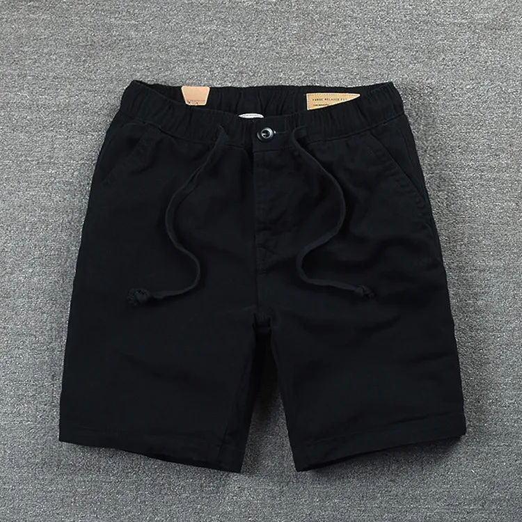 Summer 2026 Men's Casual Loose Fit Workwear Shorts Quadripartite Dirt Resistant High End Three-quarter Length Straight Leg Pants