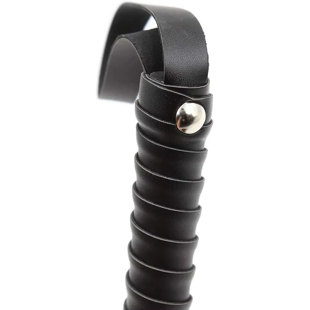 48.5cm  Riding Crop for Horse, Black Soft Horse Whip Crop for Shows and Performances