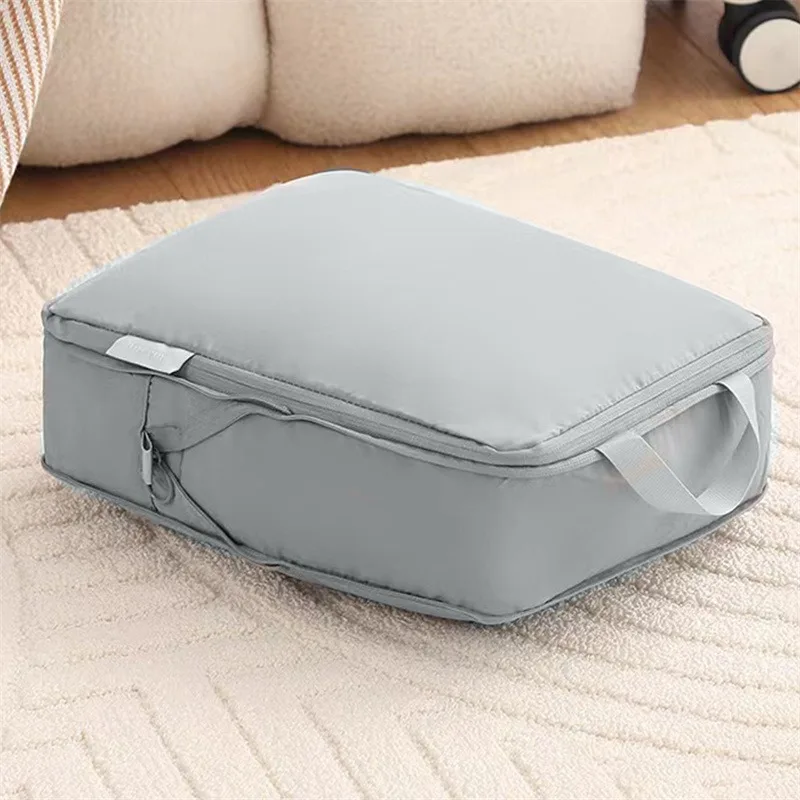 Travel Compression Packing Cubes Bag Portable Suitcase Clothes Organizers Large Capacity Waterproof Luggage Storage Cases Bags