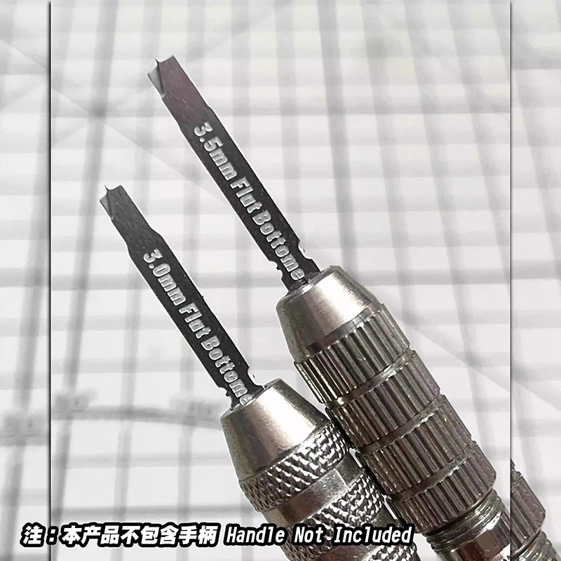 Mecha Body Modification Tool Flat Bottom Hole Digger 1.5/2.0/2.5/3.0/3.5mm