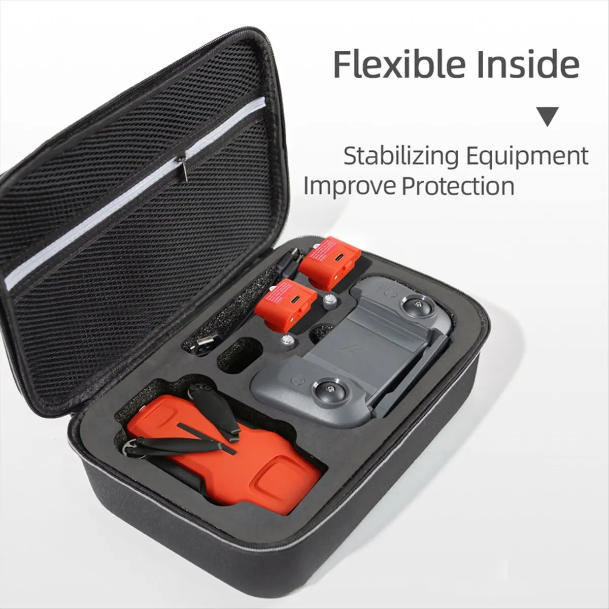 wilwill Portable Hard Shell Carrying Case for FIMI Mini 3 Drone Travel Handbag with Protective Storage for Safe Transportation A