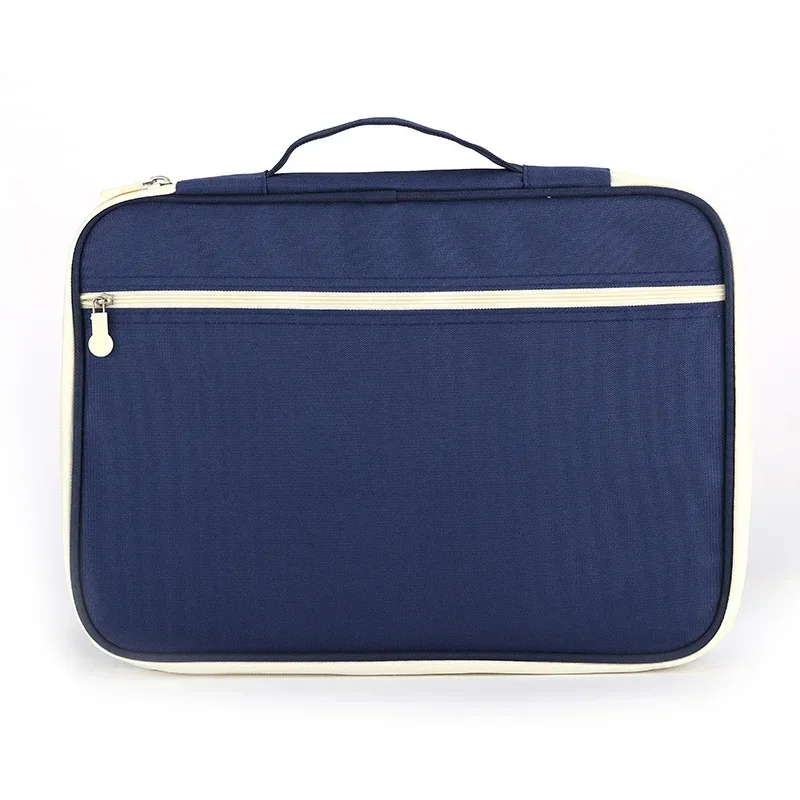 

A4 Wool Felt Multifunction Business Holder Case Ipad Bag Office Filing Briefcase Document Organizer Folder Padfolio