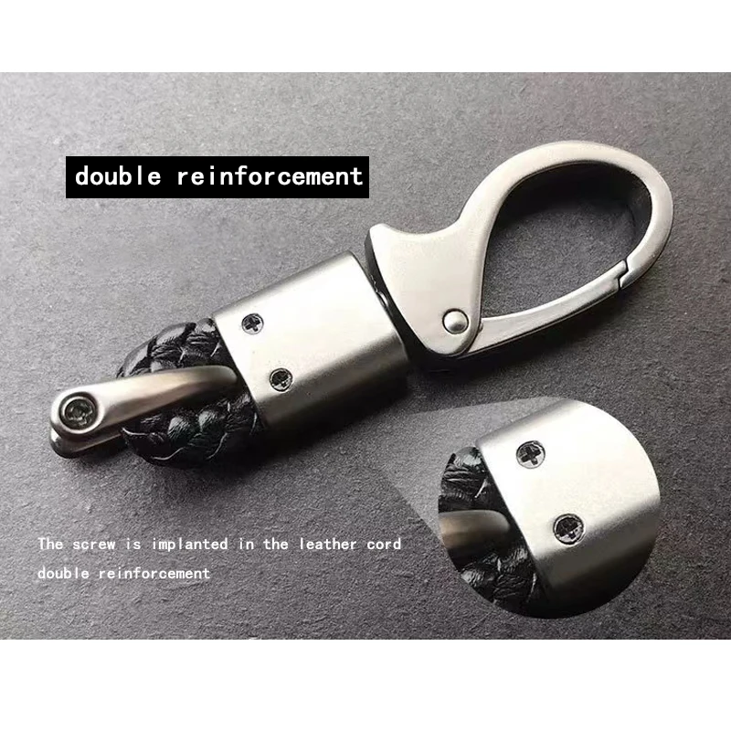 for BMW R1200GS R1250GS R 1200GS R1250 GS R 1250 GS ADV Accessories Custom LOGO Motorcycle Braided Rope Keyring Metal Keychain