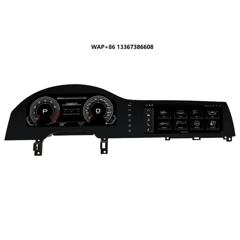

Suitable- Speed Dashboard+10.25-inch Android Screen Dual Screen Virtual Cockpit Car Radio,