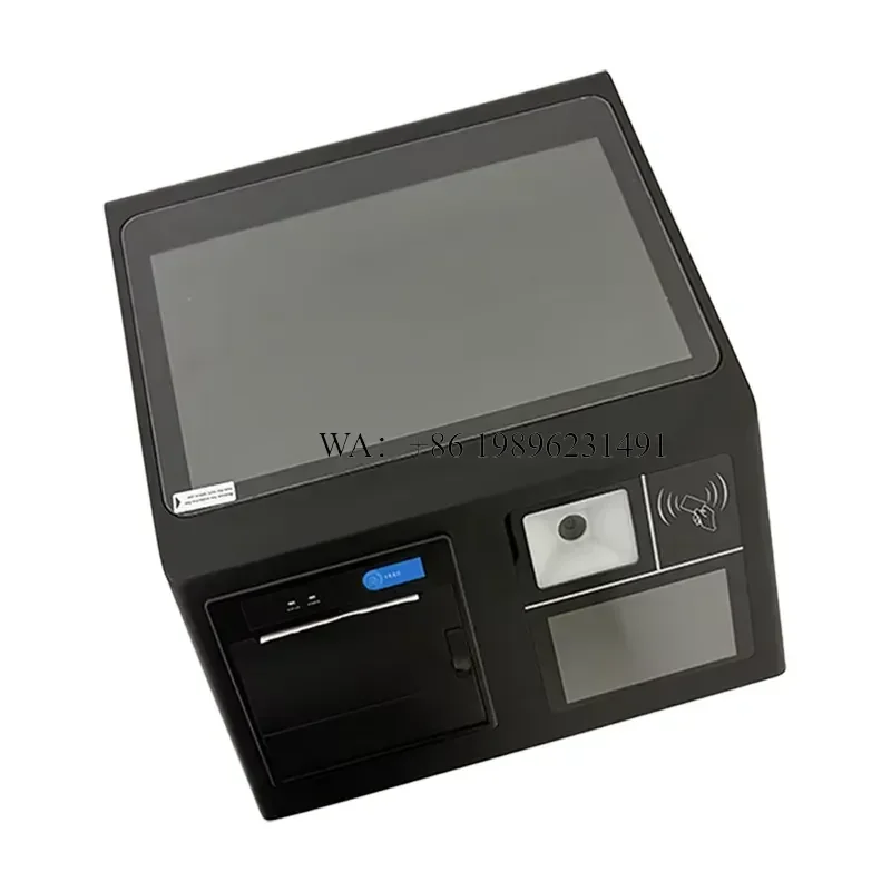 11.6-inch Touchscreen Compact POS Terminal Built-in Card Reader NFC Scanner Portable Design Linux/Windows/Android OS 128GB