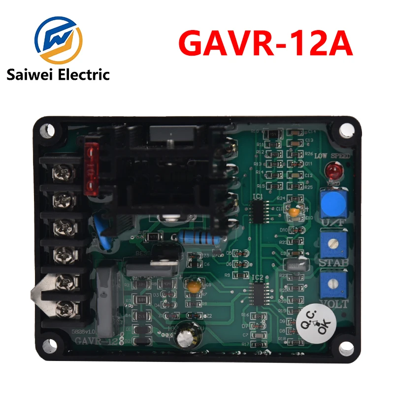 

GAVR12A GAVR-12A AVR Generator Automatic Voltage Regulator Universal Brushless Motor Part Electric Controller Stabilizer
