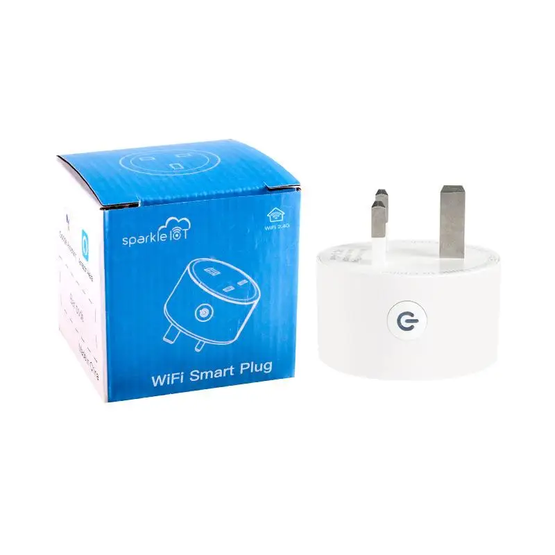 

Smart WiFi Socket with Alexa Voice Control And HomeKit Compatibility Graffiti Design British Wifii for Home Automation