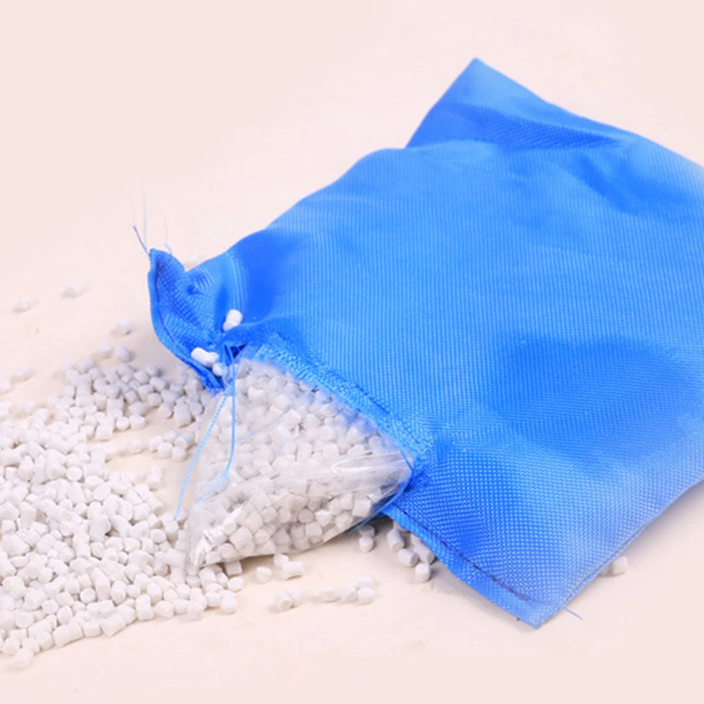

12 Pcs Small Sandbag Throwing Toys Cloth Kids Game Plastic Particles Set of