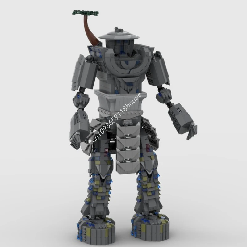 

1548 шт. MOC Hunted Colossus / Oni Titan Inspiring DIY Творческая архитектура Строительный комплект для навыков фанатов