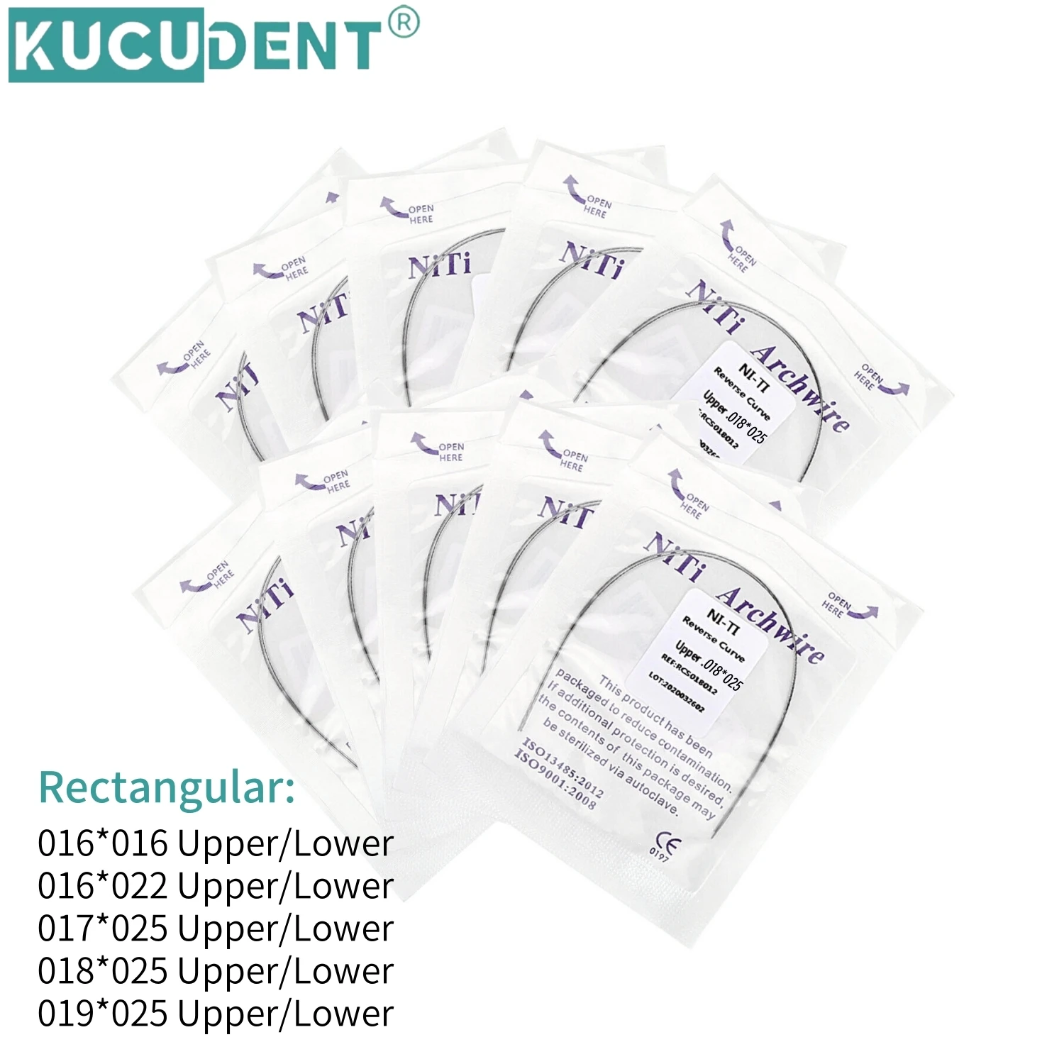 NITI Orthodontic Arch Wires - Pack - usage example