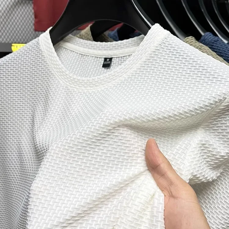 NONE Men's Short Sleeve Bamboo Mesh T-Shirt 3