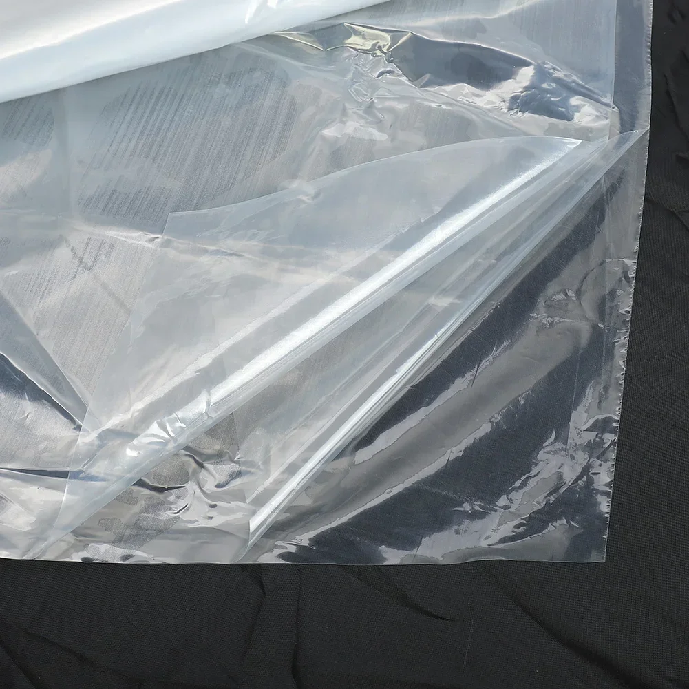 0 04mm Clear Plastic Greenhouse Film Provides Weather Protection for Plants in Gardens Perfect for Vegetable and Flower Growth