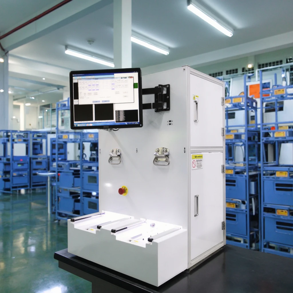 Kompaktes Desktop-Inspektionsgerät zur Barcode-Vergleichung