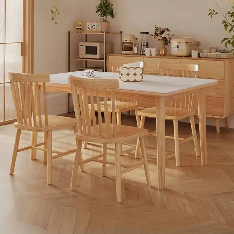 

Accent Unique Dining Table Party Study Event Restaurant Coffee Dining Table Modern Rectangular Juegos De Comedor Home Furniture