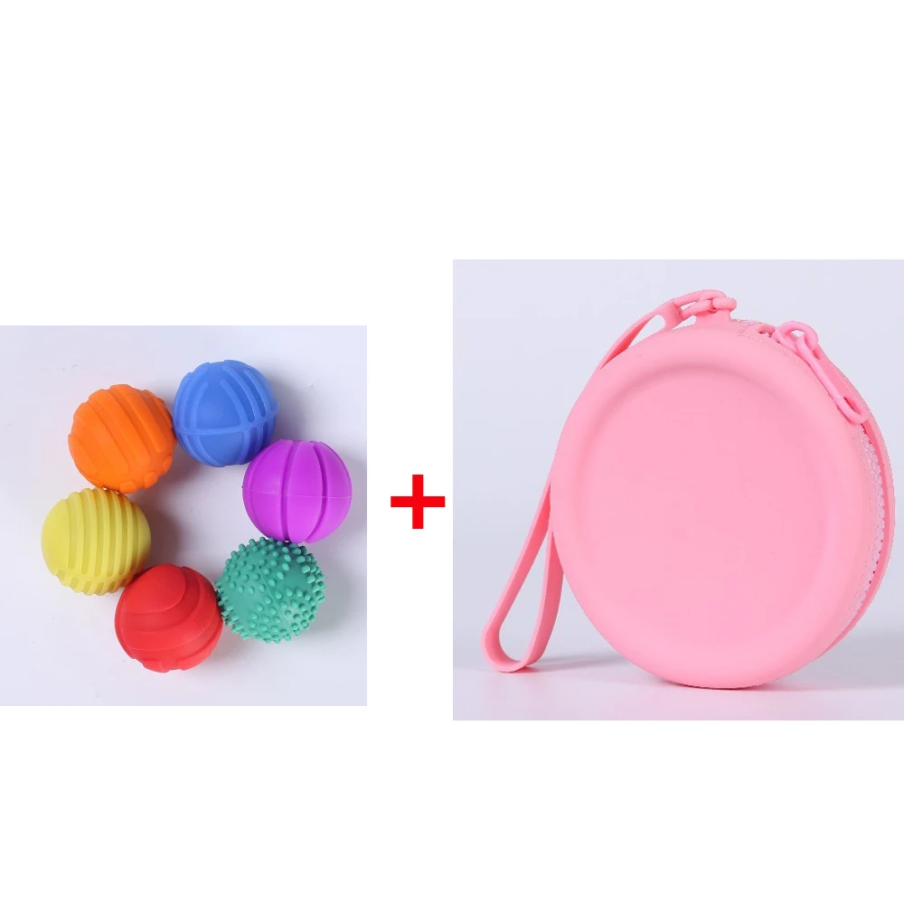 자석 공 감각 장난감 실리콘 텍스처 감각 스트레스 해소 장난감 자석 탄성 실리콘 공