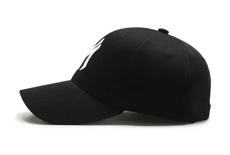Unique Embroidered Fashion Letter Baseball Cap with Adjustable Sun Visor for Men and Women Outdoors