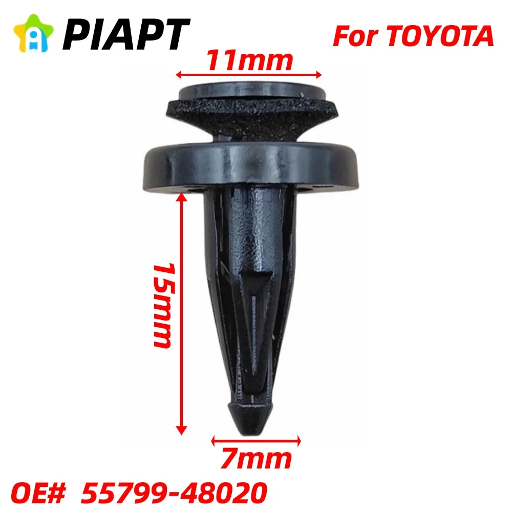 10pcs OE# 55799-28010 Fender Liner Wheel Opening Molding Retainer Clip Fit Toyota Lexus