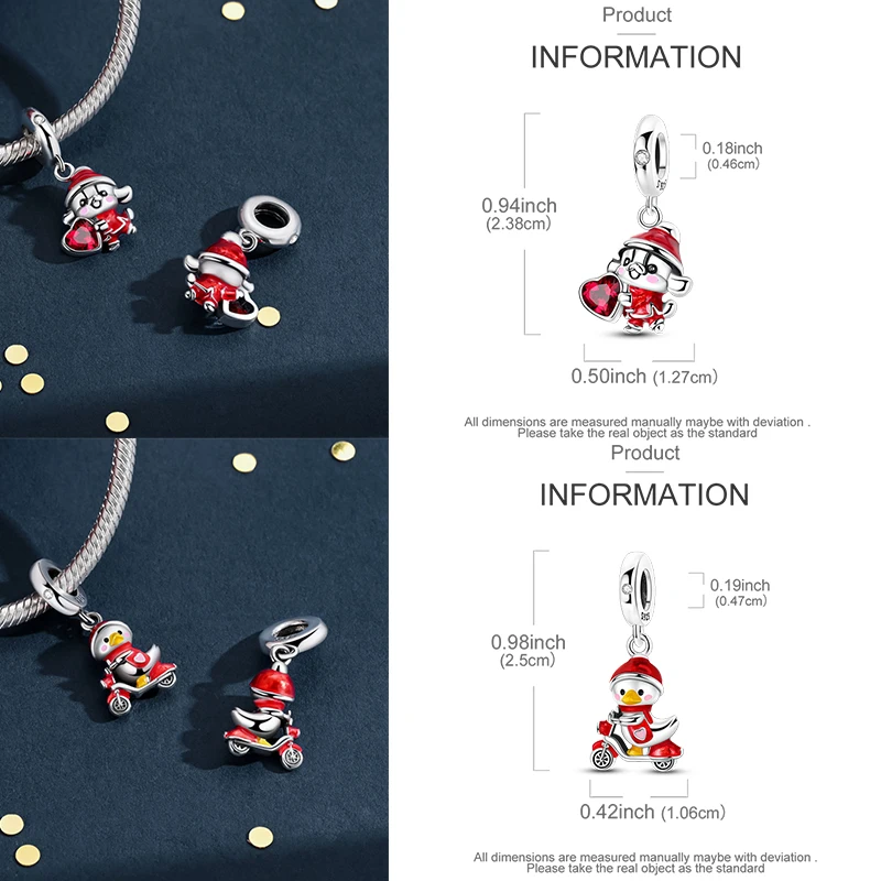 925 Sterling Silber Charm-Perlen Katze Mond Pfote Schmetterling Kreuz Sternennacht Krippenmotiv DIY Armband Halskette Geschenk für Frauen Mädchen – Detail 12