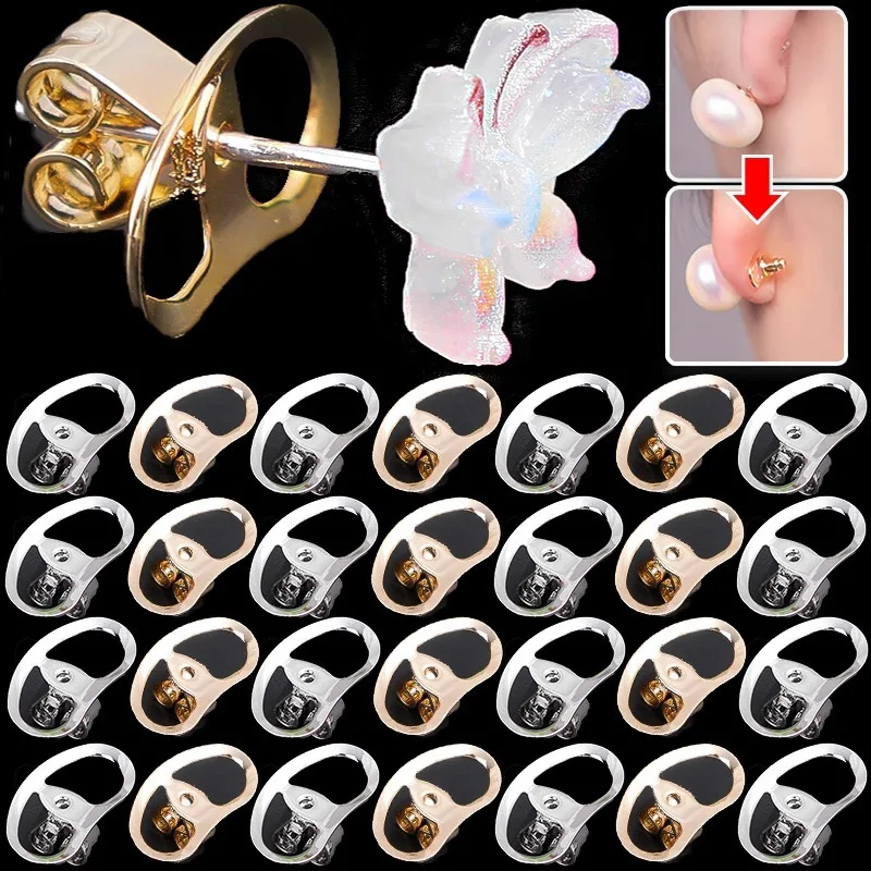 DIY Ondersteuning Vaste Oorbel Puller Oor Stud Fixer Anti Verslapping Oorbellen Lifter Anti Drop Oor Verstopping Accessoire Sieraden Componenten