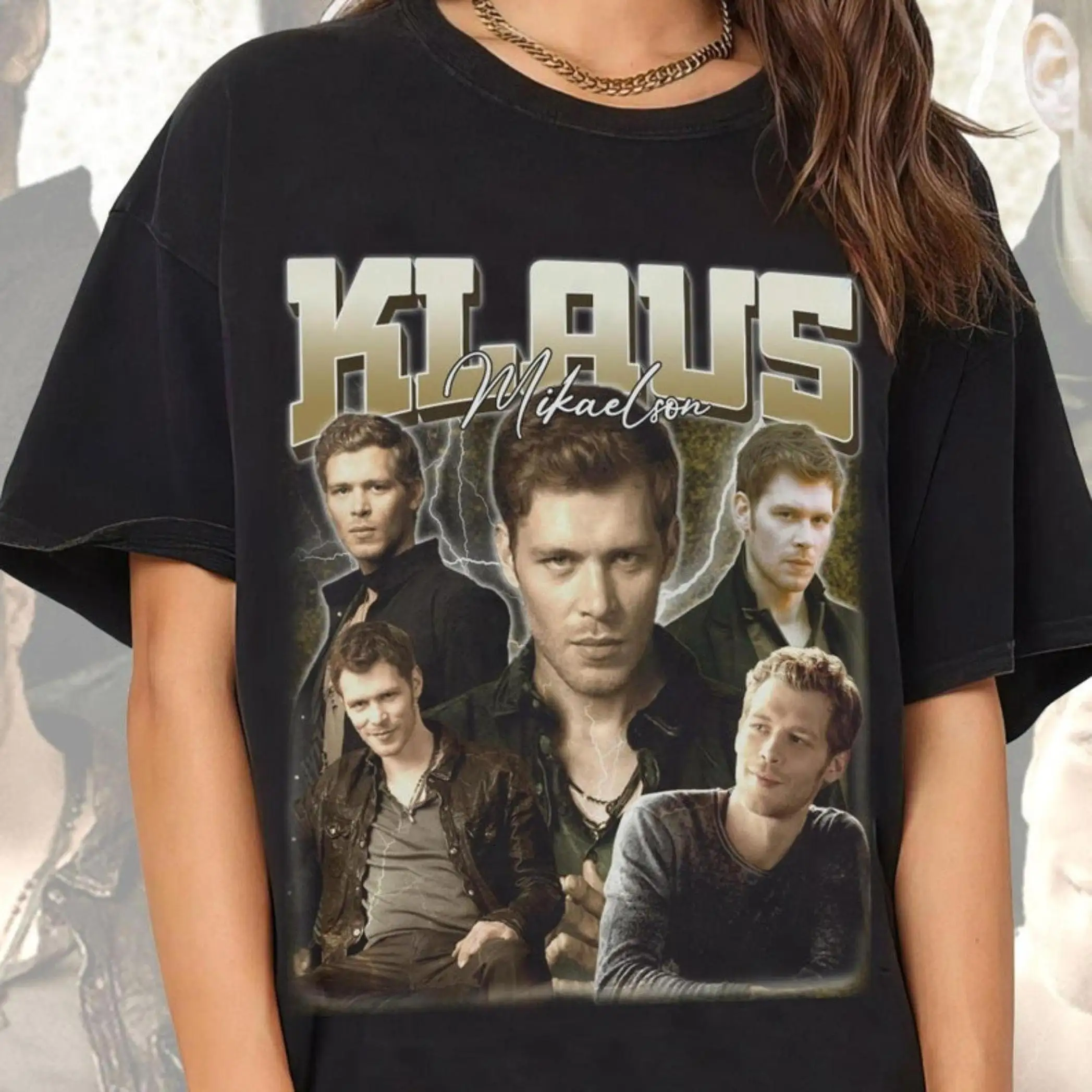 Klaus mikaelson klausmikaelson fanoušek afterfivejewelry T košile s a potu