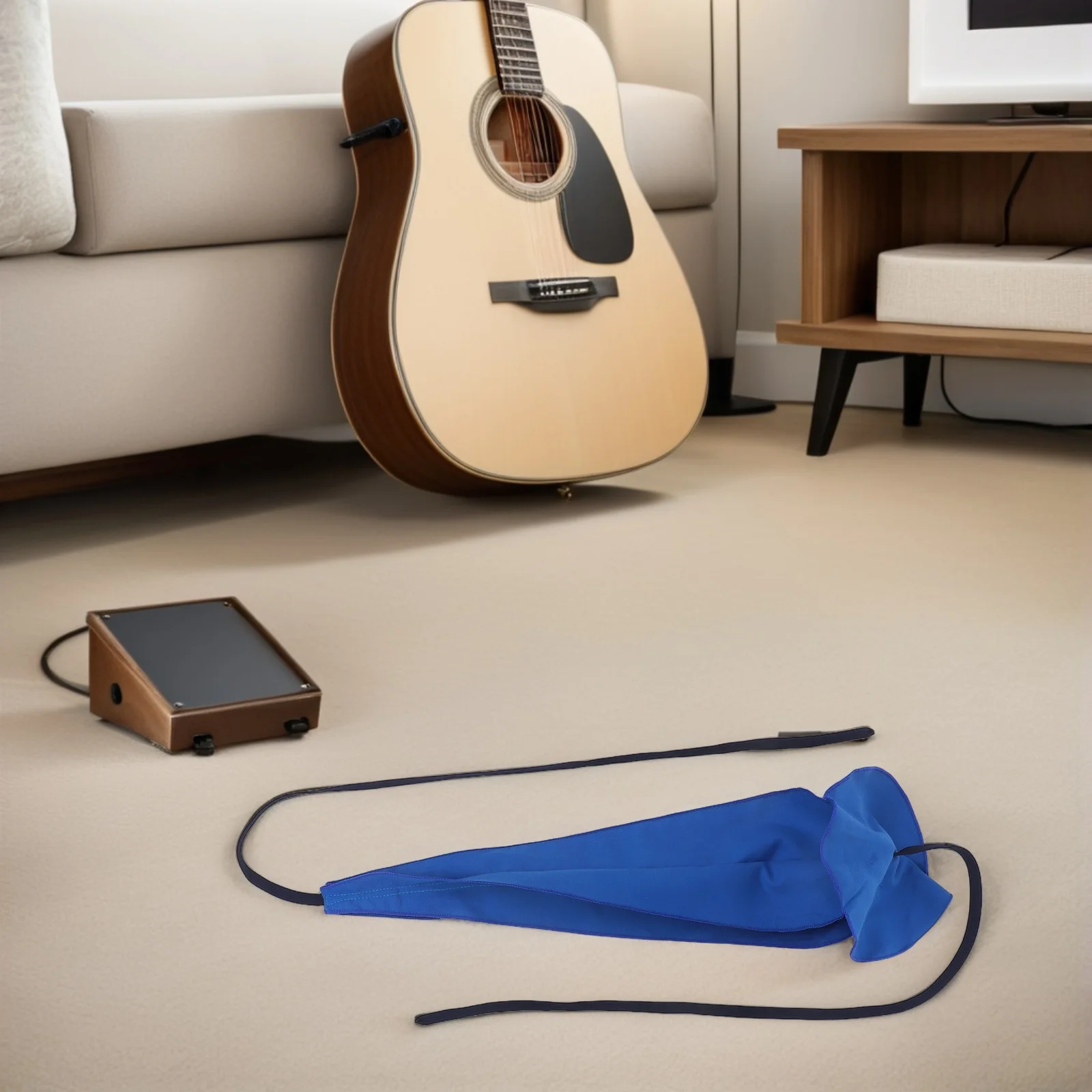 

2pcs Inner Tube Cleaning Cloth for Woodwind Instruments Microfiber Swab Kit Tenor Saxophone Clarinet Flute Maintenance Portable