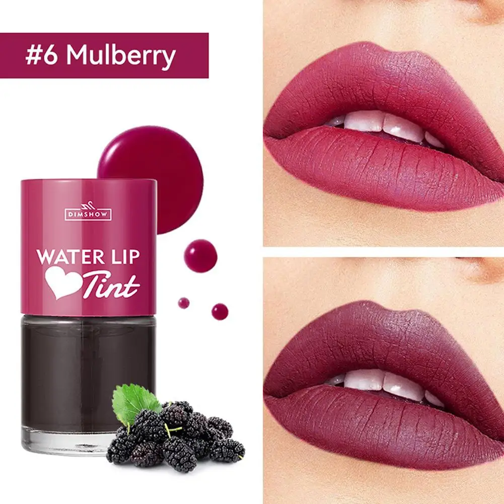 ลิปทินท์ ลิปสติกเนื้อลิควิด และบลัชออน 2 in 1 กันน้ำ พร้อมกระจกในตัว ไม่เหนียวเหนอะหนะ ลิปกลอส เครื่องสำอาง ทาแก้ม ทาตา ลิปทินท์แบบน้ำ K3L8