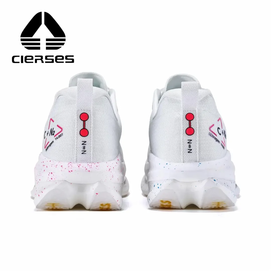CLERSES C + N Dual Density Supercritical Track และ Field \ Air Cushion รองเท้าผ้าใบปาล์มเต็มรูปแบบแผ่นคาร์บอนวิ่งมาราธอนรองเท้า 2445