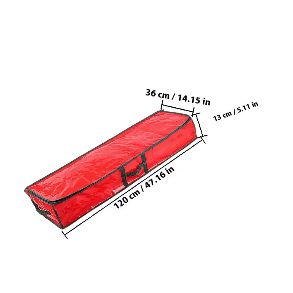 Extra Large Christmas Tree Storage Bag Reusable Waterproof Heavy Duty Zipper Closure Spacious Foldable Tree Storage Pouch with