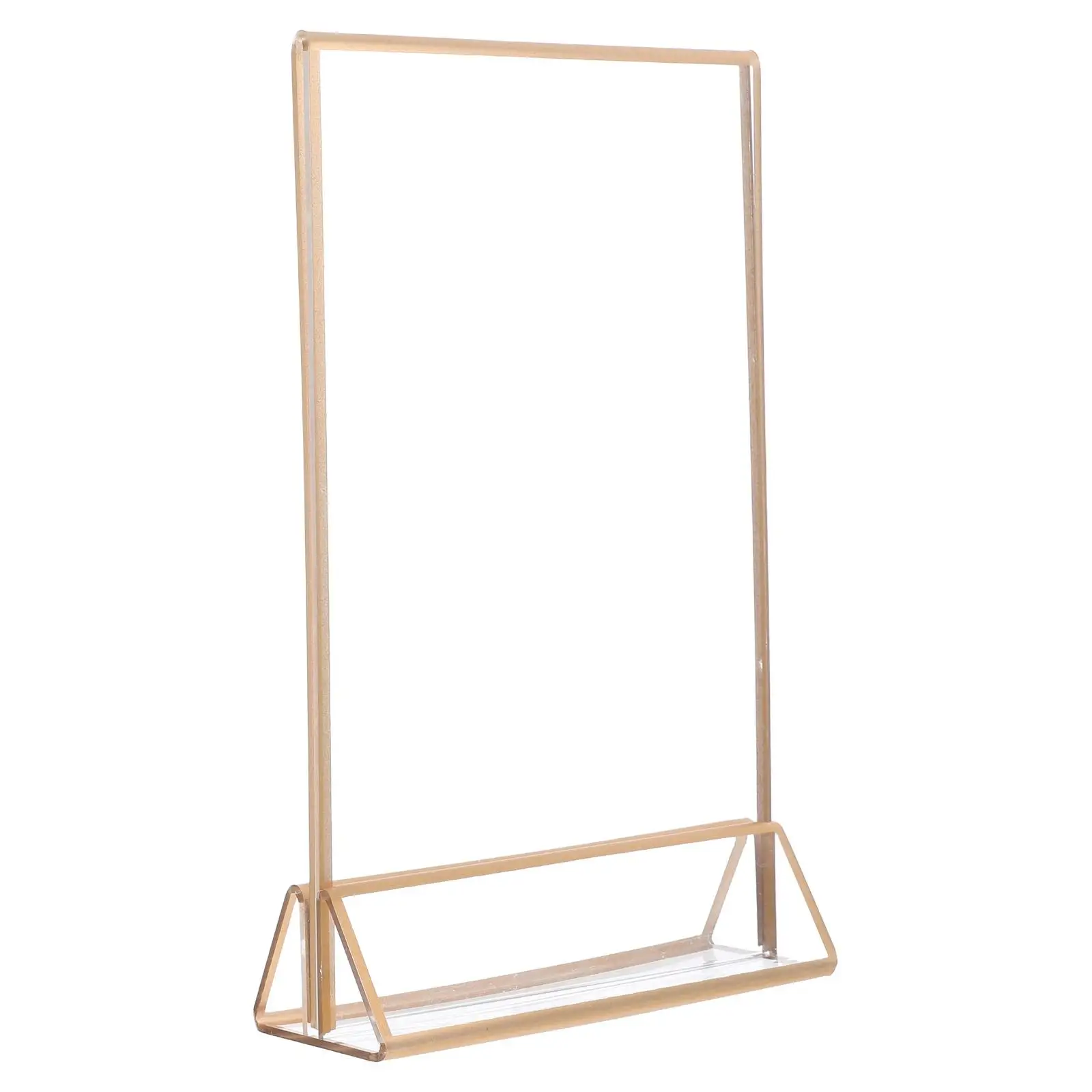 

Removable Desk Card Price Tag Menu Holder Picture Stand for Restaurant Hotel Lightweight Storage Display Board Table