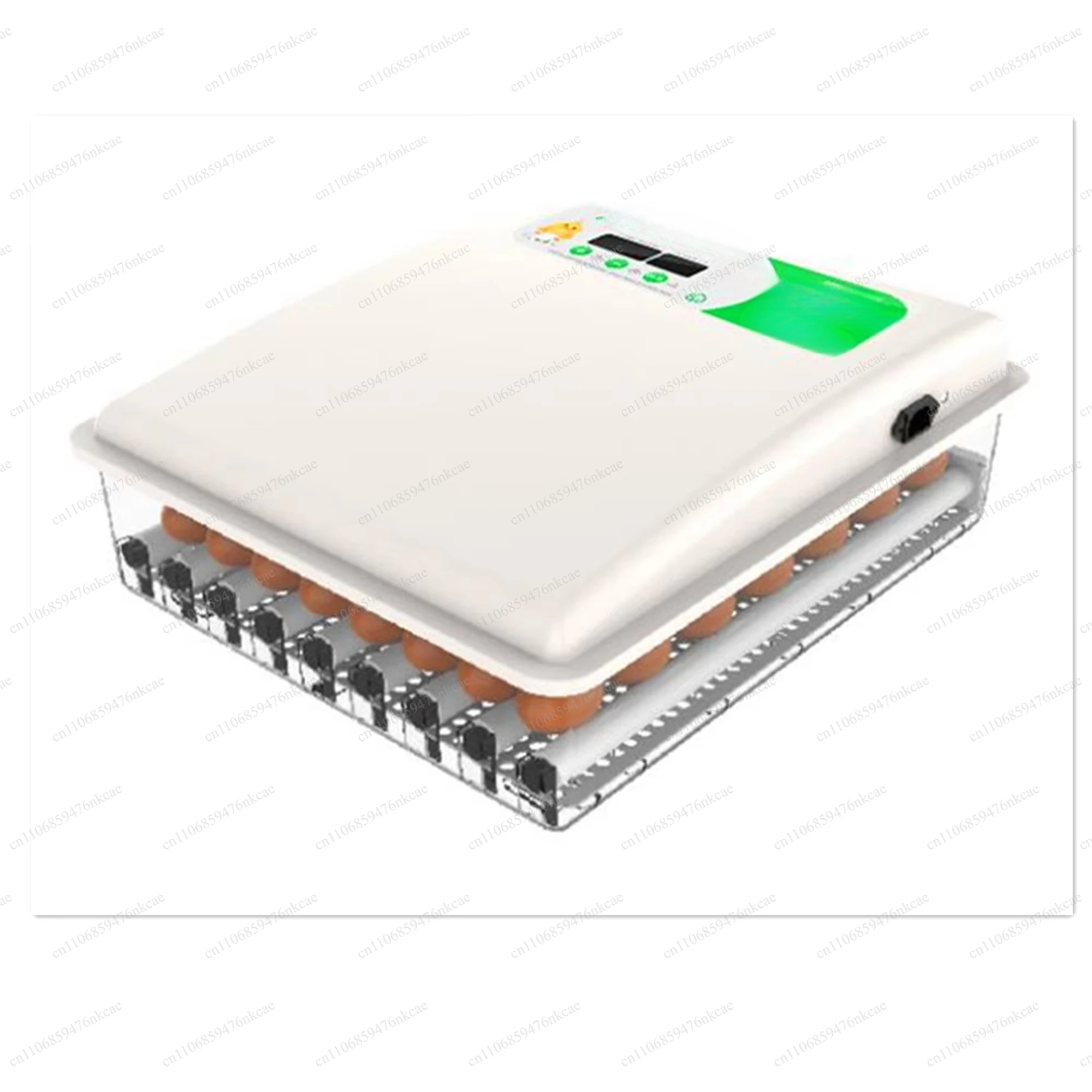 Automatic Egg Incubator/Egg Hatcher 12V 220V Solar Power 48 to 56 Egg Capacity 64 Eggs