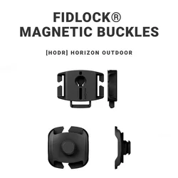 [HODR] FIDLOCK SNAP PULL Magenetic Buckle 25mm Molle Clip Quick Release 15kg Load-bearing Buckle Tactical System