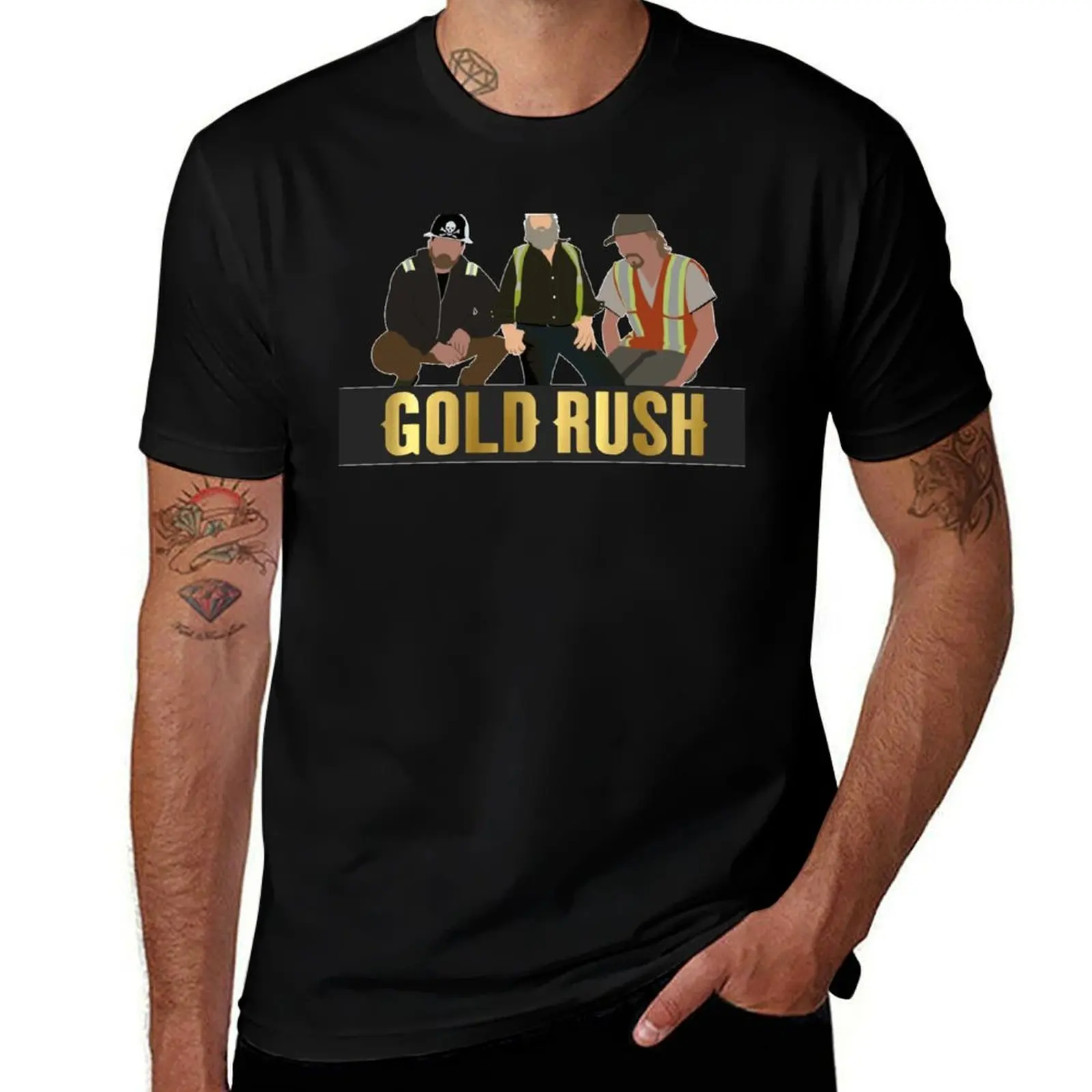 

Gold Rush Parker Beak Rick Ness Ony Beets Essential T-Shirt Lightweight Basic Short Sleeve Shirt