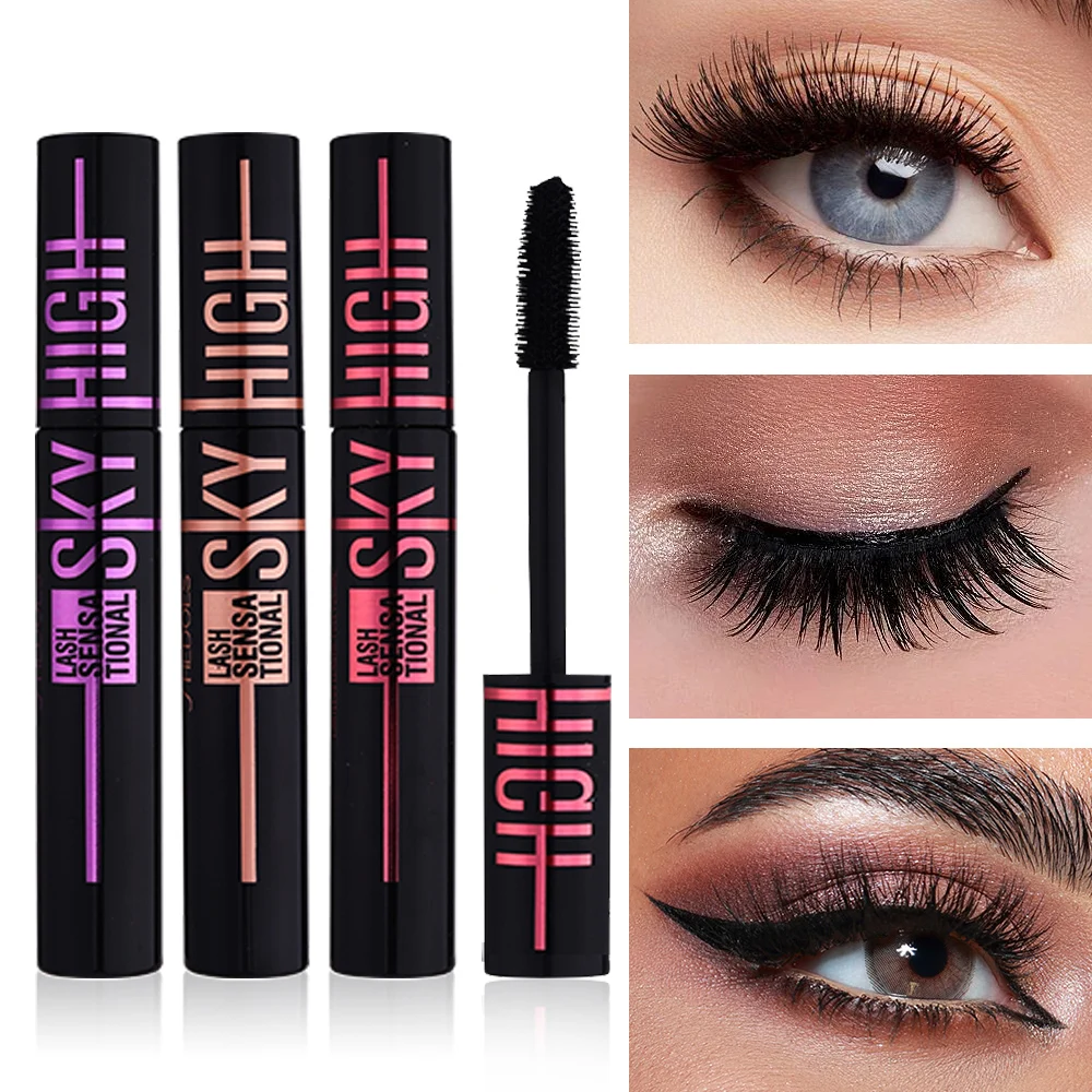 SHEDOES 1PCS-Curly and slender mascara, non smudging, durable, waterproof and sweat resistant, curly, three color optional