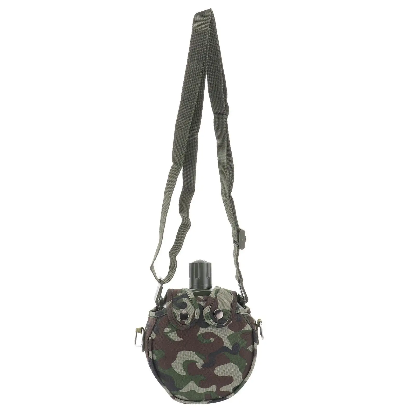

Sport Bottle Canteen Water Stainless Steel Camouflage Circle Cantina for Backpacking