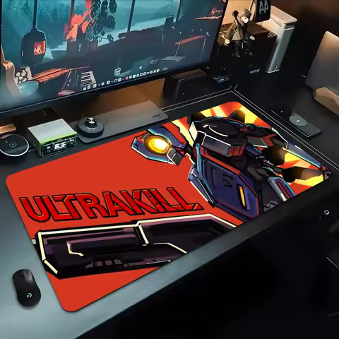 game ultrakill Mouse Pad 500X1000 mm Large Gaming Mousepad Gamer XL Rubber Otaku Keyboard Pad Laptop Desk Mat