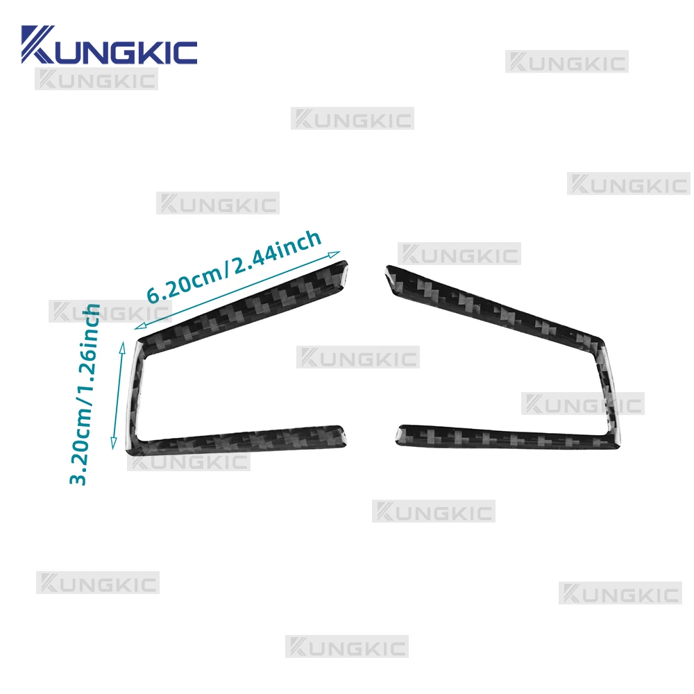 ملصق زر عجلة قيادة السيارة من ألياف الكربون الناعمة لسيارة Mazda MX-5 MX5 Miata Roadster ND ND2 MK4 2015-2025/Fiat 124 2016-2020