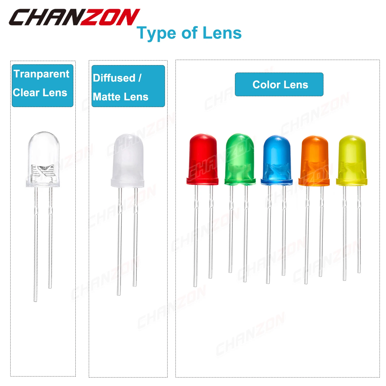 5mm LED Diode Kit Ultra Bright Warm White Red Green Blue UV Purple Yellow Orange Pink Clear Diffused Lens Emitting Assortment