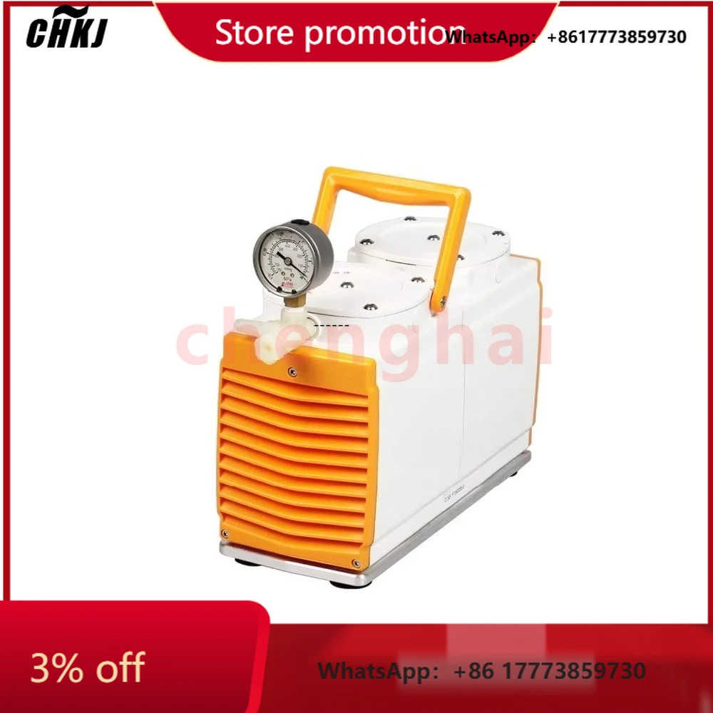 CHKJ-2025NEWGM-0.5B 30L/min 防錆ダイヤフラムポンプ オイルフリー金属ポンプ 水・空気用 DCモーター駆動 廃水用