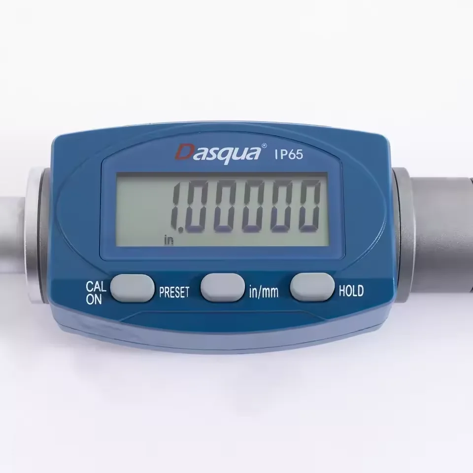 رائجة البيع Dasqua 12-16 مللي متر 16-20 مللي متر 20-25 مللي متر 25-30 مللي متر IP65 الرقمية 3 نقاط داخل ميكرومتر إعداد حلقة قياس أداة قياس