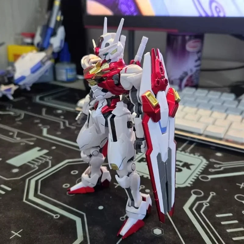 HG 1/144 Metalowy Model do Składania z Lakierem, Mech Aerial Mercury Witch, Figurka Akcji, Zabawka dla Chłopca, Prezent