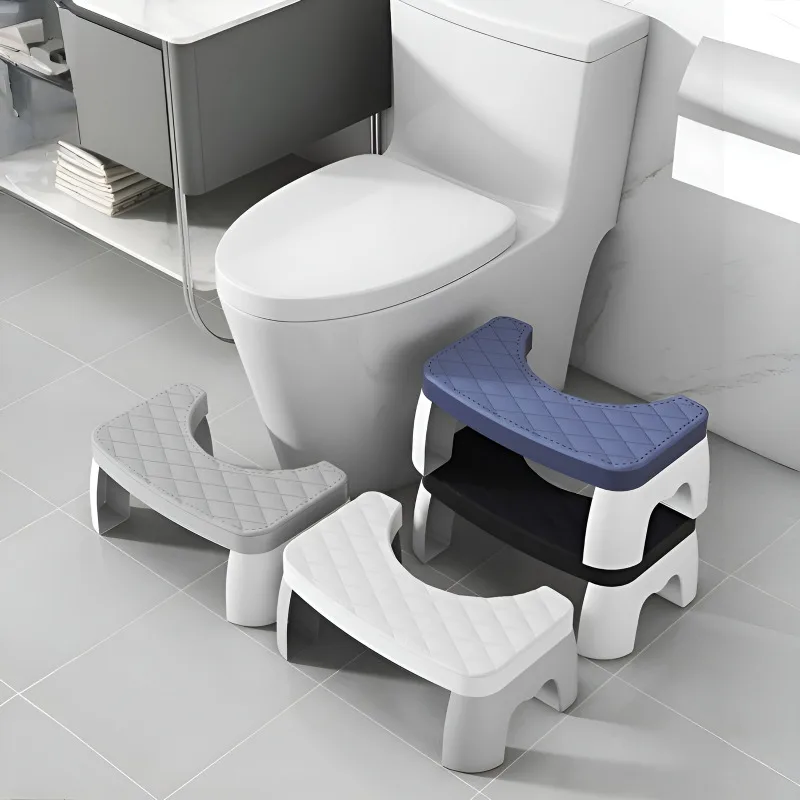 

Прочный очень толстый противоскользящий табурет для унитаза в ванной комнате, инструмент для подставки для ног для детей и пожилых людей, табурет для комода с безопасным протектором