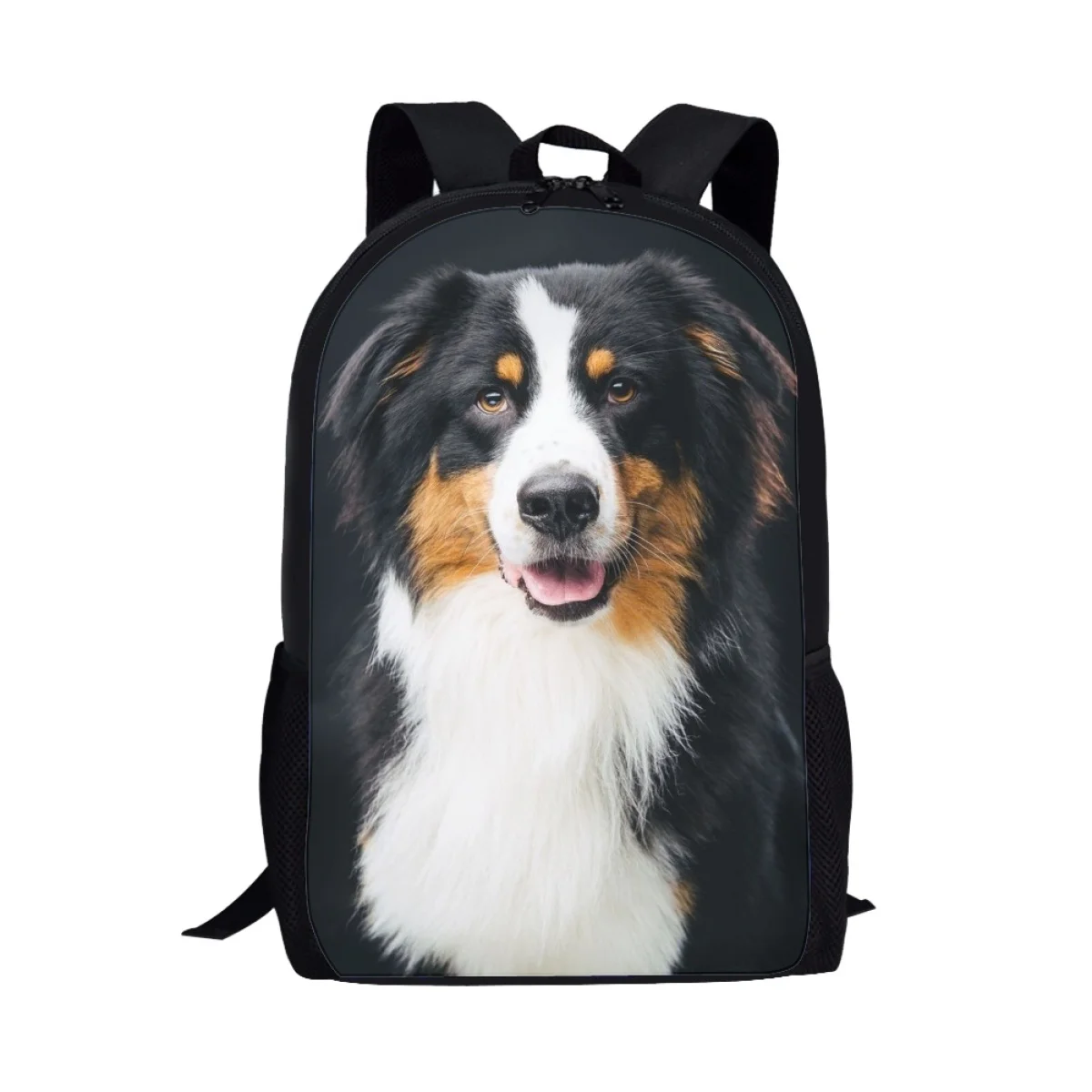 Cute Bernese Mountain Dog Backpacks for Teenage Boys Girls School Bag Backpack Student School Bag Women Men Travel Bag 16 Inches