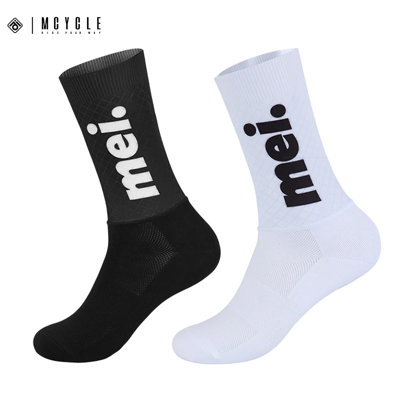

Aero велосипедные носки Mcycle, бесшовные противоскользящие спортивные велосипедные носки, летние велосипедные носки для езды на велосипеде, Calcetines Ciclismo