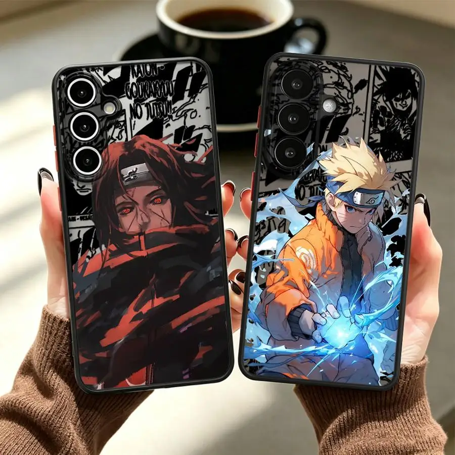 Phone Cover Case for Samsung Galaxy A54 A53 A14 A23 A17 A52 A16 A15 A56 A55 A73 A35 A52S A72 A34 A36 Cool Anime N-arutos
