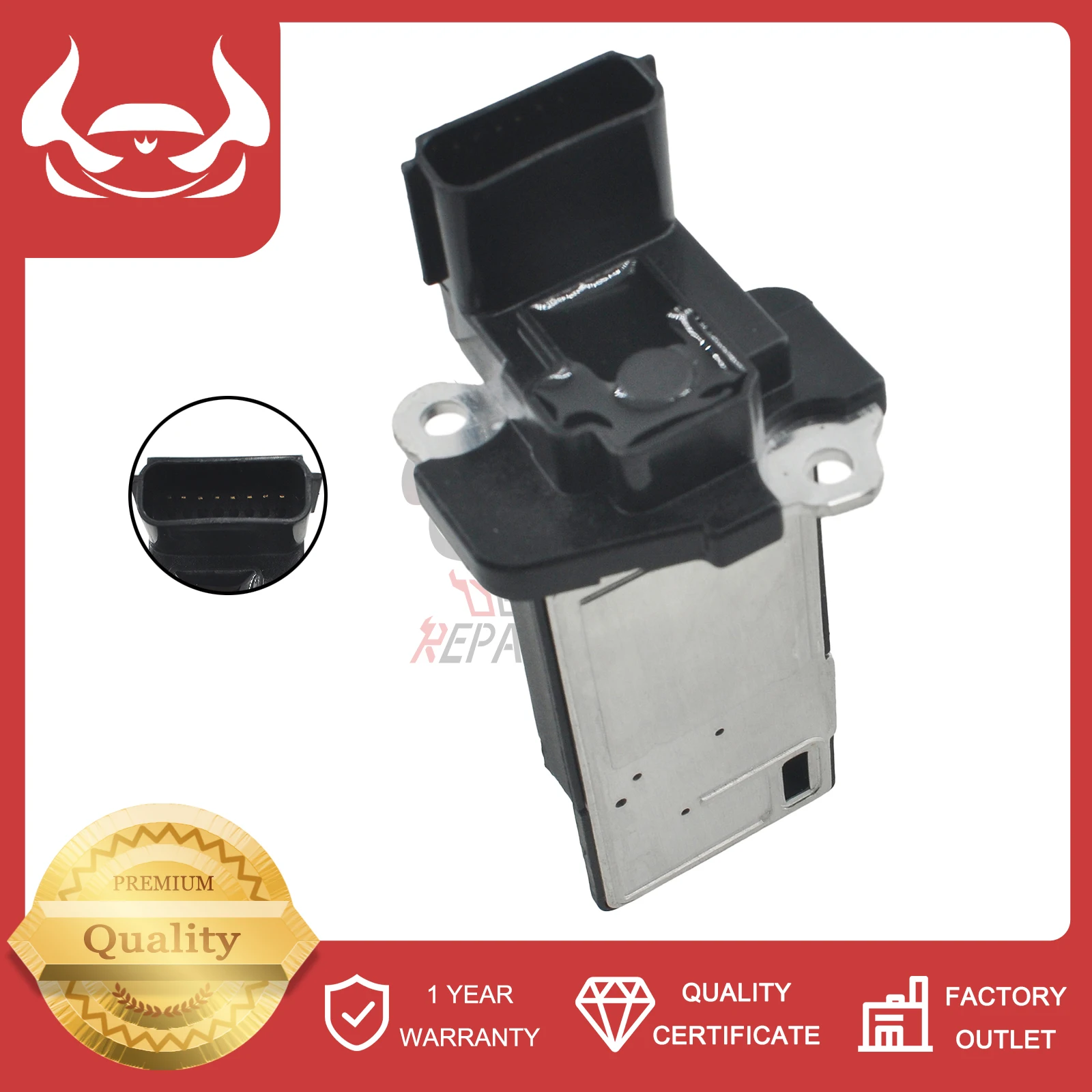 

MAF MASS AIR FLOW SENSOR ‎AFH70M-78 20787043 23262343 22895480 COMPATIBLE WITH CADILLAC ATS CHEVROLET CAMARO BUICK ENCLAVE