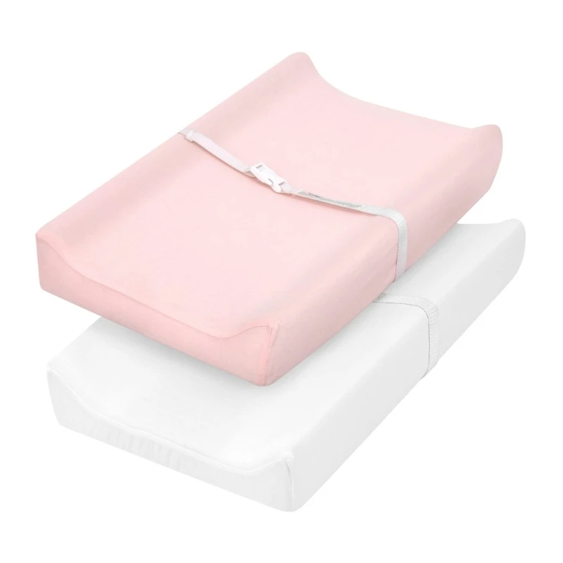 

2pcs Set Sette Commoning Baby Crib Fitted Pale для Bassinet Soft & Hethable G2TD